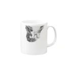 HIDDEN MOON-ARIAKEの16 Mug :right side of the handle