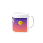 studio_toraのスーパームーン太郎（4体ver.） Mug :right side of the handle