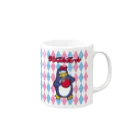 FrogPort（フロッグポート）のこまや ランブルボール Mug :right side of the handle