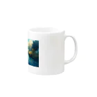  kasamacuraのAIアートマグカップ｜Kasamacura Original Collection Mug :right side of the handle