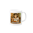 astroattackのASTROATTACK　ナポリやタンソース飛び Mug :right side of the handle