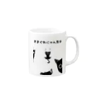 Dorami-11のにゃんこスターズ２ Mug :right side of the handle