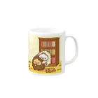 もじゃこのマグカップ Mug :right side of the handle