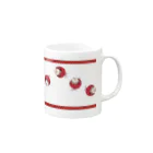 kuragemioの回転するトマト Mug :right side of the handle