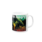 Drecome_Designのおなかすいたぞう Mug :right side of the handle