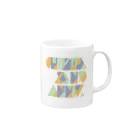 チカッパのチカッパ2周年てきなやつ Mug :right side of the handle