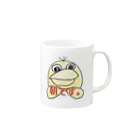 たいやき)3の黄色いあの子の朝ですグッズ Mug :right side of the handle
