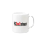 伊達 五十嵐🍣VTuber ヘヴィメタルバンド "503 bad gateway"の503 bad gateway ロゴ（ブラック） Mug :right side of the handle
