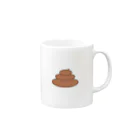 sakanonの圧倒的なうんち Mug :right side of the handle