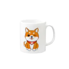 NihongoYouの柴犬ウィンク Mug :right side of the handle