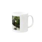 だるまの駅舎と線路と… Mug :right side of the handle