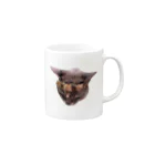 ねこ・ねこの花猫 Mug :right side of the handle