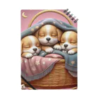 ふわふわ子犬の第②弾！ほっこり♡ ふわふわ子犬 Notebook