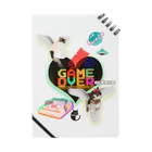 𝙈𝙊𝙈𝙊'𝙨 𝙎𝙝𝙤𝙥のGAME OVER-ハート型 Notebook