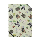 noe_to_meg (ノエとめぐ)の2022春フレブル服non.booコラボノート【パステルグリーン】 Notebook