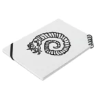 はんこや　のののアネトセラス Notebook :placed flat