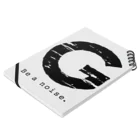 noisie_jpの【G】イニシャル × Be a noise. Notebook :placed flat