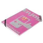 chicao madeのENJOY Notebook :placed flat