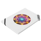 WADATEN SUZURIの宇宙曼荼羅UM003 Notebook :placed flat