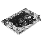 バックヤードの💼 Notebook :placed flat