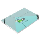 ピコピコハンマーのやる気のないみるきぃ Notebook :placed flat