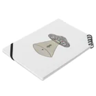 サユリアリティネオ🛸のUFOから宇宙人 Notebook :placed flat