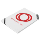 マリフォー応援グッズ販売サイトのMarriageForAllJapanノート3 Notebook :placed flat