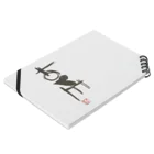 藤谷まきよのLOVE Notebook :placed flat