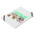 ピコピコハンマーのねこねこねこ Notebook :placed flat