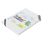 さぼてんのネコミュニケーションのさぼてん家のお出かけ Notebook :placed flat