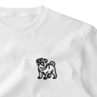 Bebezoのパグ One Point T-Shirt
