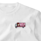 バニラde高収入ショップ［SUZURI店］の【ワンポイント】バニラトラック🚚 One Point T-Shirt