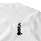 朽ちた肉と骨商店のゾンビ女子C(背景なし) One Point T-Shirt