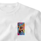 NikoNekoのカラフルチャロたん One Point T-Shirt