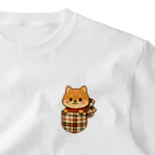 Rのポケット豆柴 One Point T-Shirt