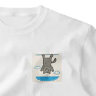 じゅうしまつのぶら下がり猫？ One Point T-Shirt