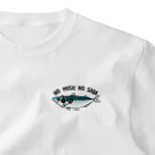 PELLONPEKKOのNO MUSIC NO SABA One Point T-Shirt