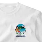 ‘ĀVA’E ‘e MOU’A 　　　　(アヴァエモウア)の`ĀVA’E `e MOU’A(アヴァエモウア) ：ロゴ One Point T-Shirt