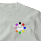 Ａ’ｚｗｏｒｋＳの九色九陽巴紋 （オリジナル家紋シリーズ） One Point T-Shirt