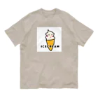 チョコのソフトクリーム Organic Cotton T-Shirt