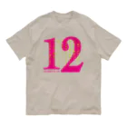 otemochanの日本国憲法 第12条 Organic Cotton T-Shirt