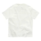 ボブテイルねこ画商の（渋色)猫と諺•袖振り合うも多生の縁 Organic Cotton T-Shirt