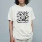 雁花工房（寄付アイテム販売中です）のステントあり Organic Cotton T-Shirt