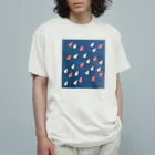 tsumura_goodsのpink rain　ピンクの雨 Organic Cotton T-Shirt