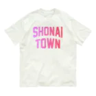 JIMOTOE Wear Local Japanの庄内町 SHONAI TOWN Organic Cotton T-Shirt