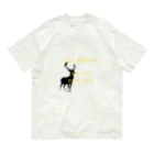 mayukkoro29の鹿の影絵　”一番生きていると感じる場所へ行こう” Organic Cotton T-Shirt