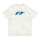 ぽちのやの２匹のイルカ Organic Cotton T-Shirt