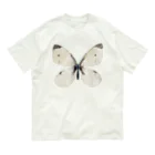 桃山鈴子 ムシティーショップのモンシロチョウ Organic Cotton T-Shirt
