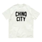 JIMOTOE Wear Local Japanの茅野市 CHINO CITY Organic Cotton T-Shirt