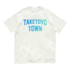 JIMOTOE Wear Local Japanの武豊町市 TAKETOYO CITY Organic Cotton T-Shirt